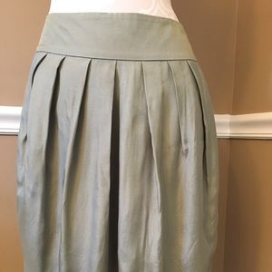 Odille skirt by Anthropologie Khaki green EUC